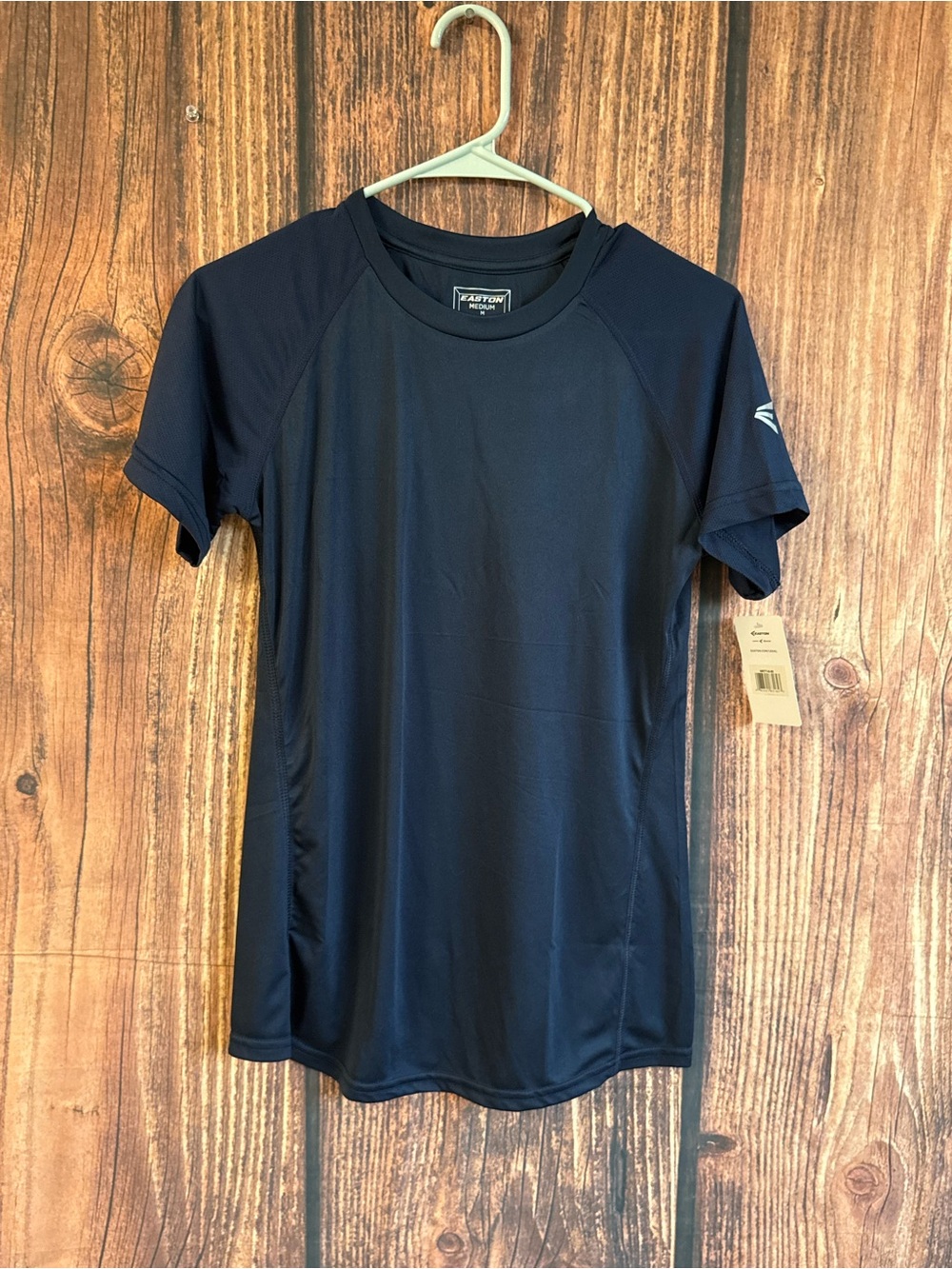 Easton Short Sleeve Athletic Tee - Navy Blue